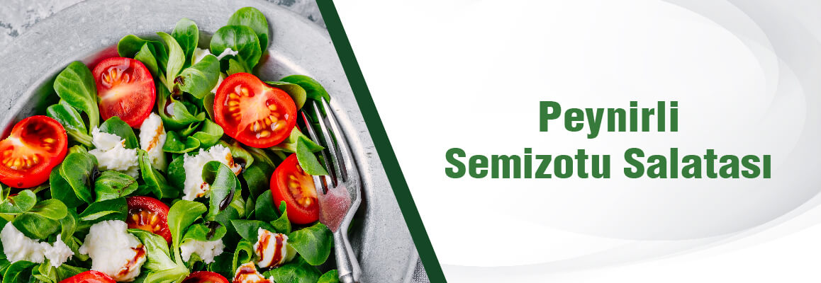 Peynirli Semiz Otu Salatası